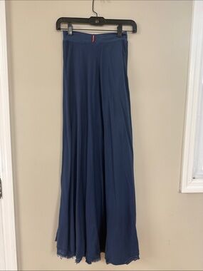 Hard Tail Navy A-Line Maxi Skirt